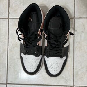 Jordan Black and White Sneakers